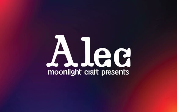 Alec: A Handwritten Blackletter Font for Editorial Design
