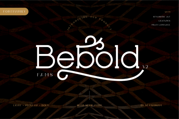 Bebold: The Trendy Slab Serif Font for Crafters