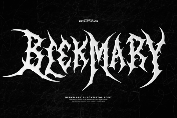 Blekmary: The Blackletter Font That Stops the Scroll