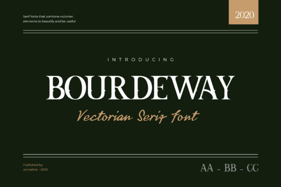 Bourdeway: A Classic Slab Serif Font for Editorial Design