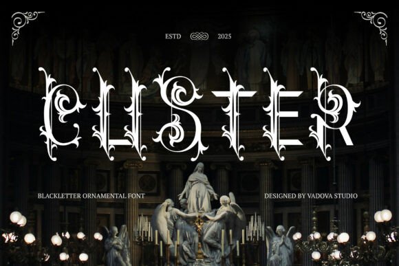 Clister: A Bold Blackletter Typeface for Your Brand