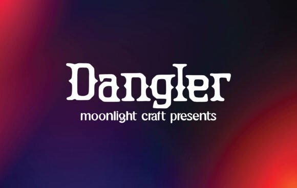 Dangler: A Bold Blackletter Font for Modern Web Design