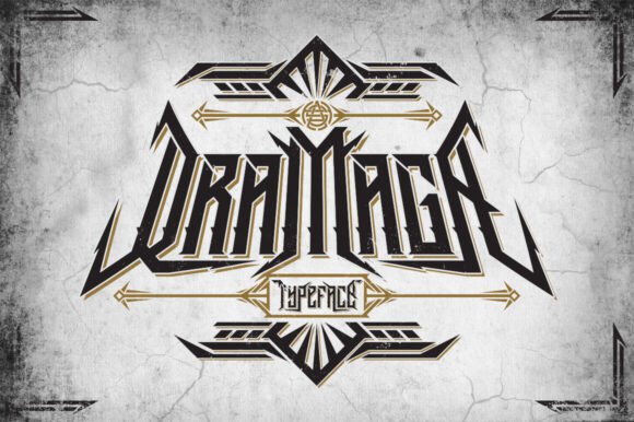 Dramaga: A Bold Blackletter for Modern Brand Identity