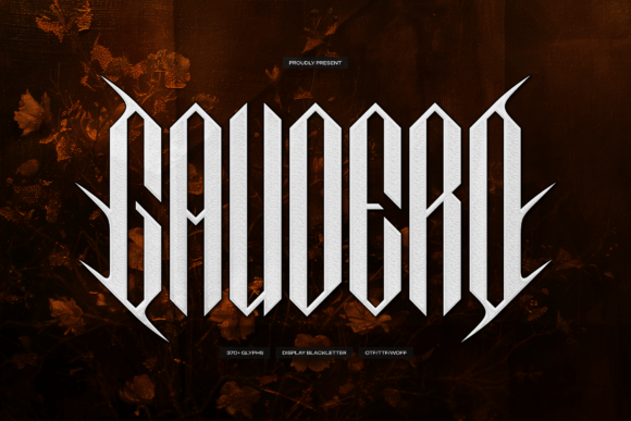 Gaudero Typeface Review: Bold Editorial Impact