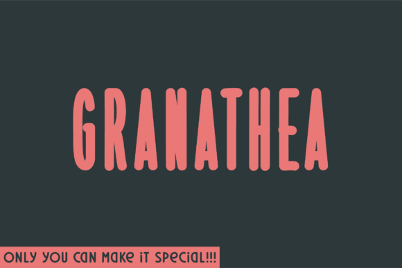 Granathea: A Unique Handwritten Font for Modern Web Design