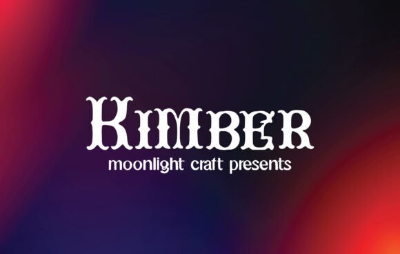 Kimber Font Review: A Blackletter Typeface for Bold Campaigns