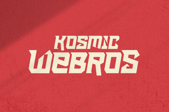 Kosmic Webros: A Modern Blackletter Typeface for Bold Editorial Design