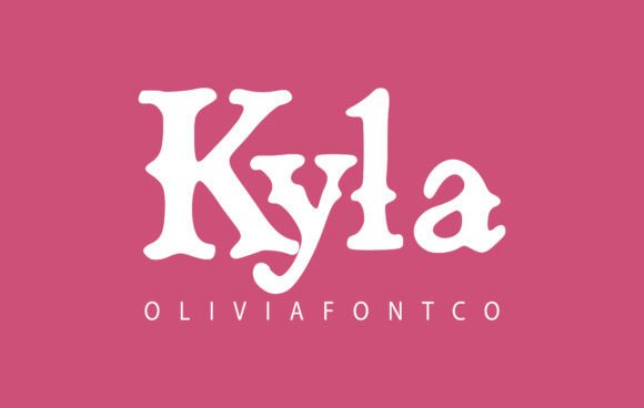 Kyla: A Romantic Blackletter Font for Modern Branding