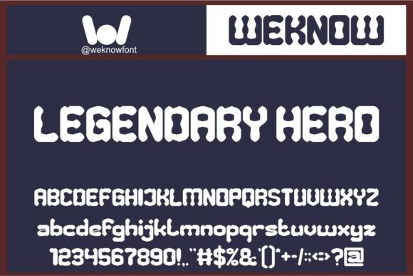 Legendary Hero: A Gothic Typeface for Modern Editorial Design