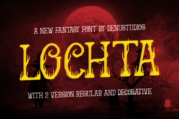 Lochta Font: Elevate Your Campaigns with Mystical Blackletter