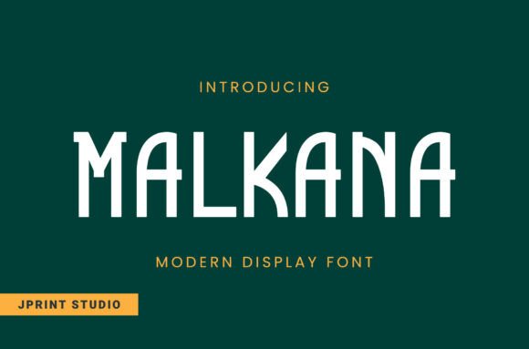 Malkana: The Slab Serif Font for Handmade Brands