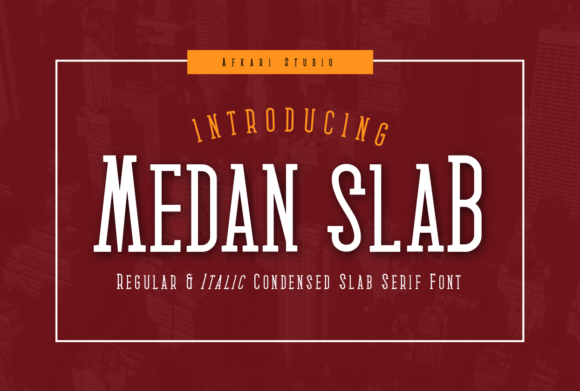 Medan Typeface Review: A Bold Slab Serif for Modern Brands