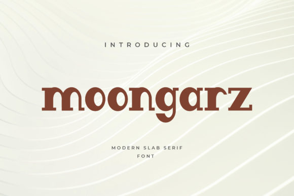 Moongarz: A Trendy Slab Serif Font for Modern Web Design