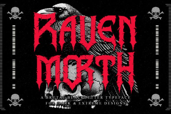 Ravenmorth: A Blackletter Font for Bold Web Design
