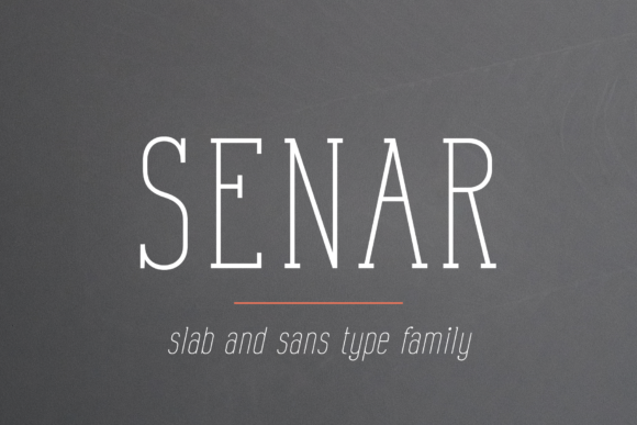 Senar: A Tall Slab Serif Font for Modern Web Design