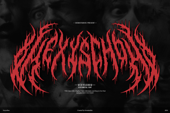 Vexyschou: The Death Metal Font for Bold Campaigns