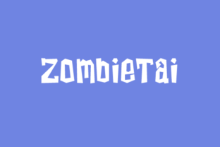 ZombieTai: A Bold Slab Serif Font for Web Design